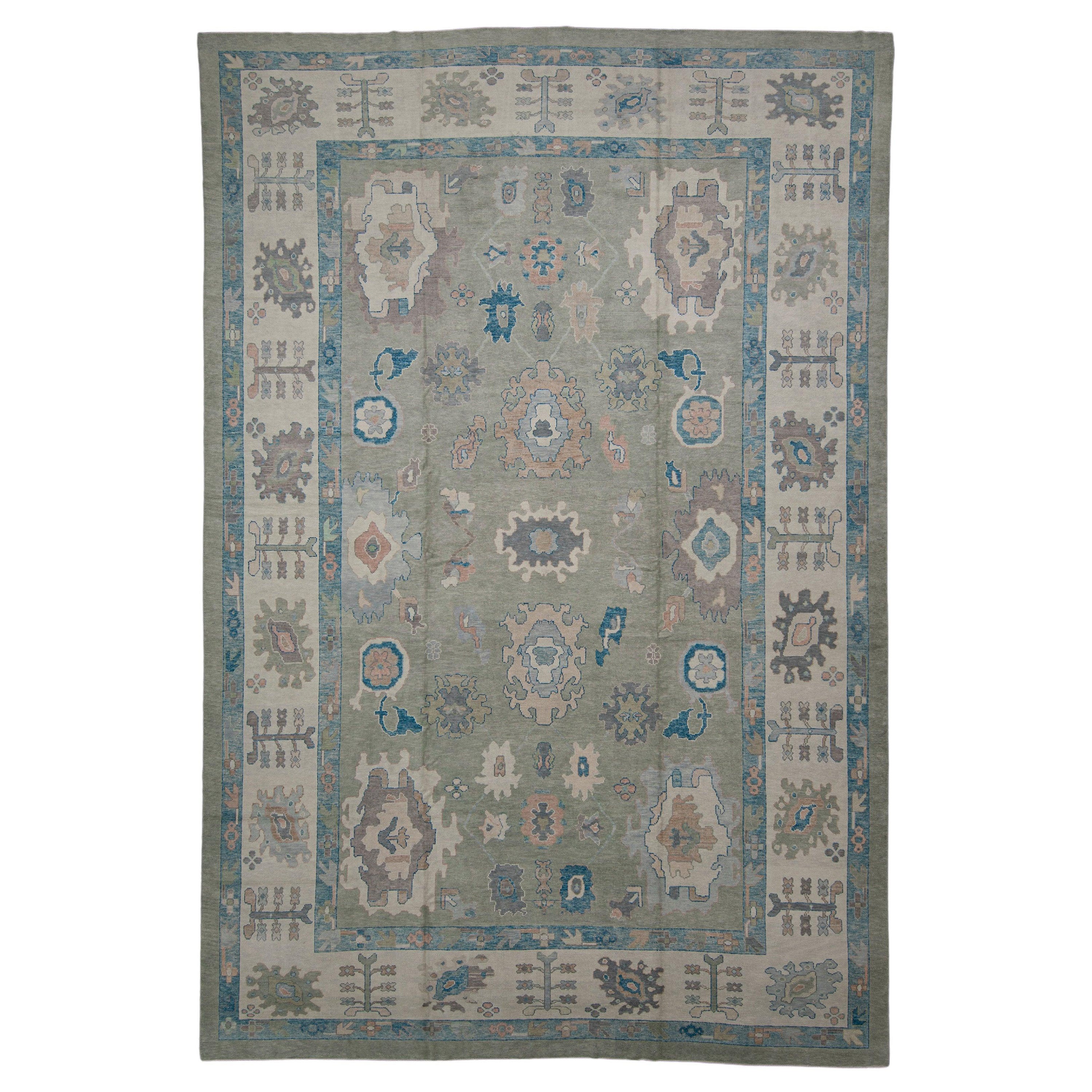 Turkish Oushak Rug 13'11" x 20'6" #7963