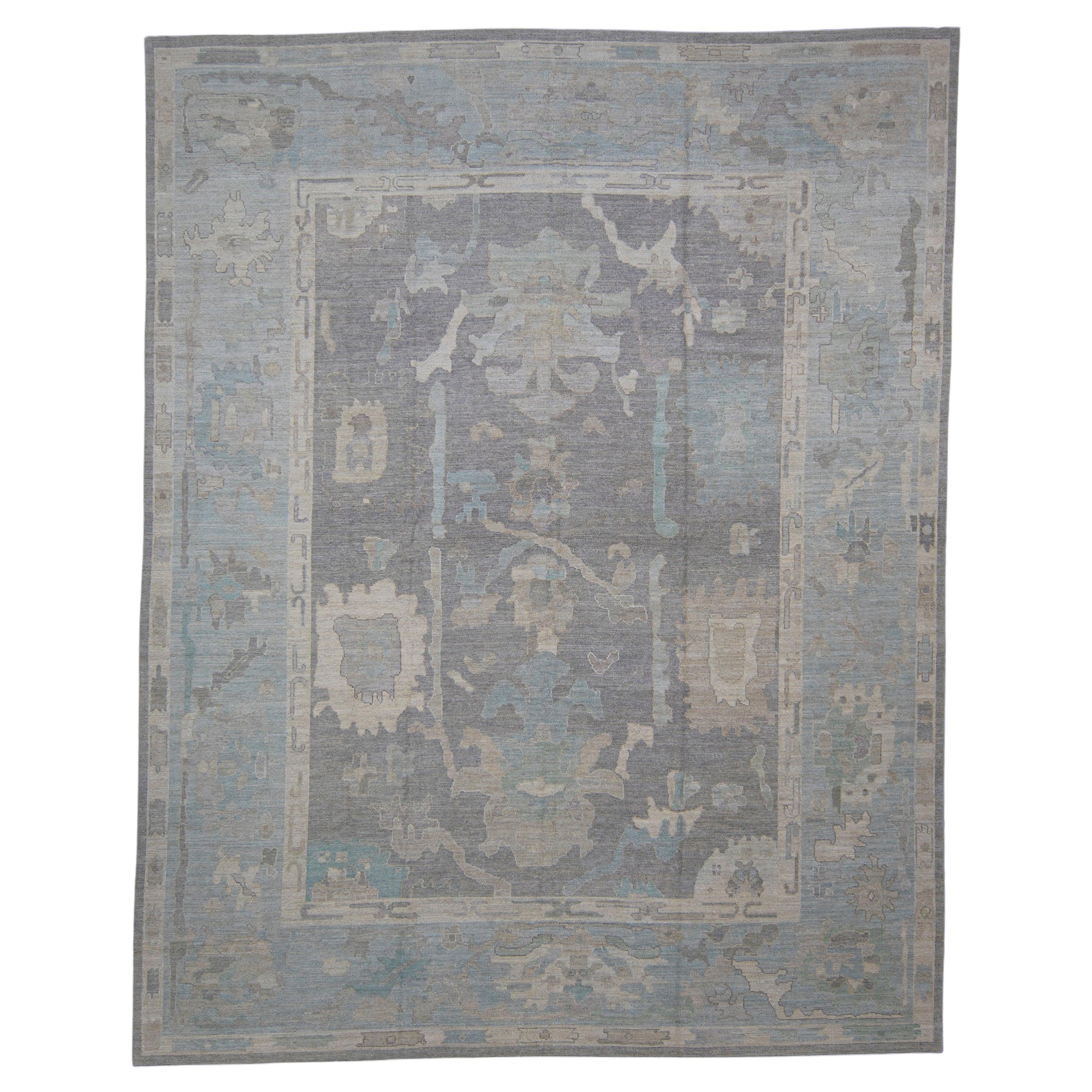 Turkish Oushak Rug 12' x 15'2" #11580