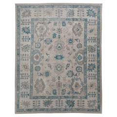 Alfombra turca Oushak 13'7" x 17'2" #7583