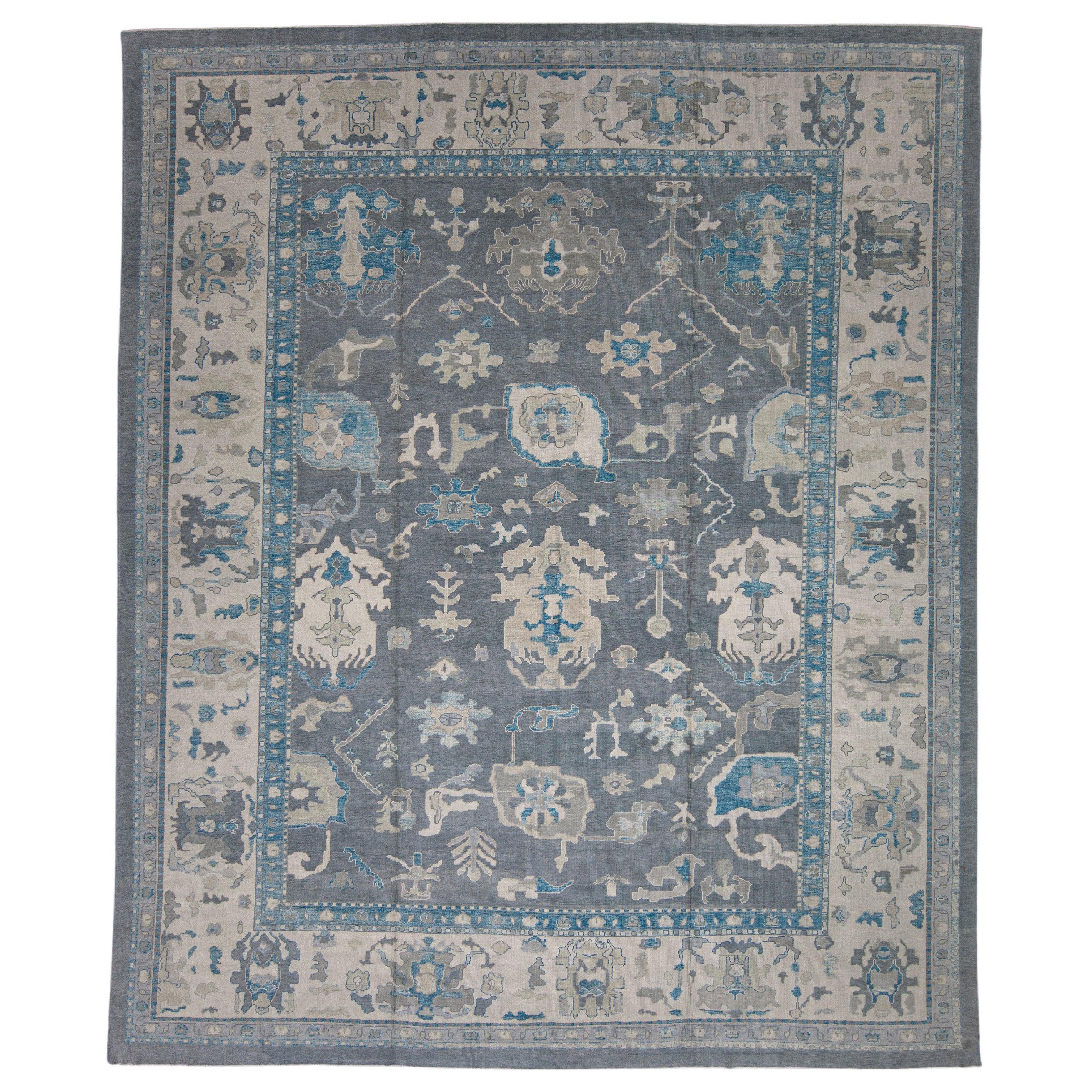 Turkish Oushak Rug 15'8" x 18'8" #7348