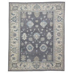Turkish Oushak Rug 12'1" x 14'9" #7836