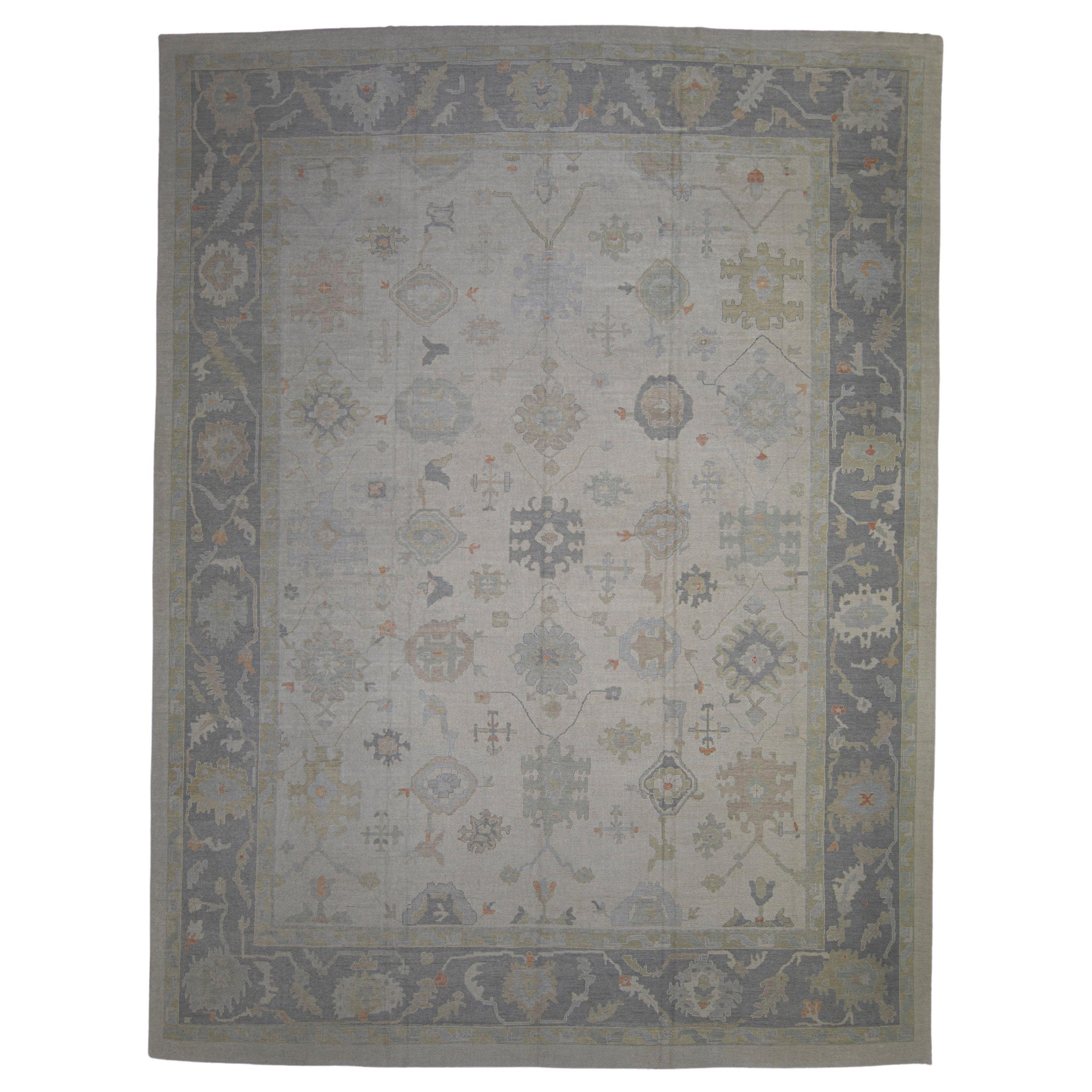 Turkish Oushak Rug 18'5" x 24'2" #5999