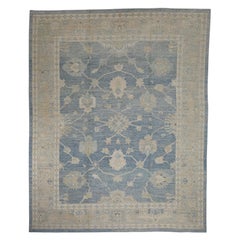 Alfombra turca Oushak 13'7" x 17' #12191