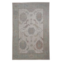 Alfombra turca Oushak 11'10" x 18'3" #12173