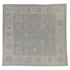 Square Turkish Oushak Rug 11' x 10'6" #11650