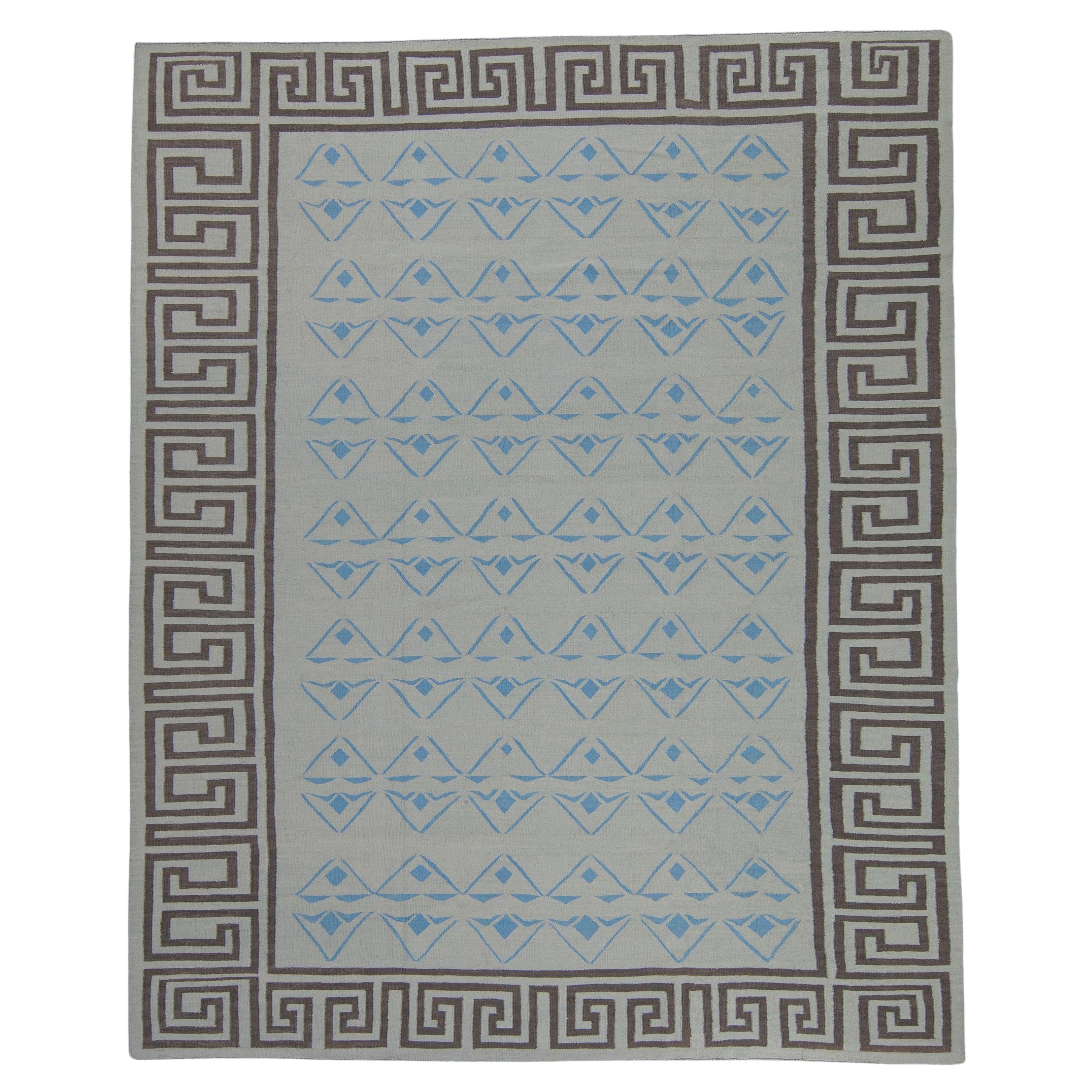 Oriental Flat Weave Turkish Kilim Rug 11' x 13'7" #11638