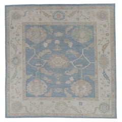 Square Turkish Oushak Rug 10' x 10'2" #11634