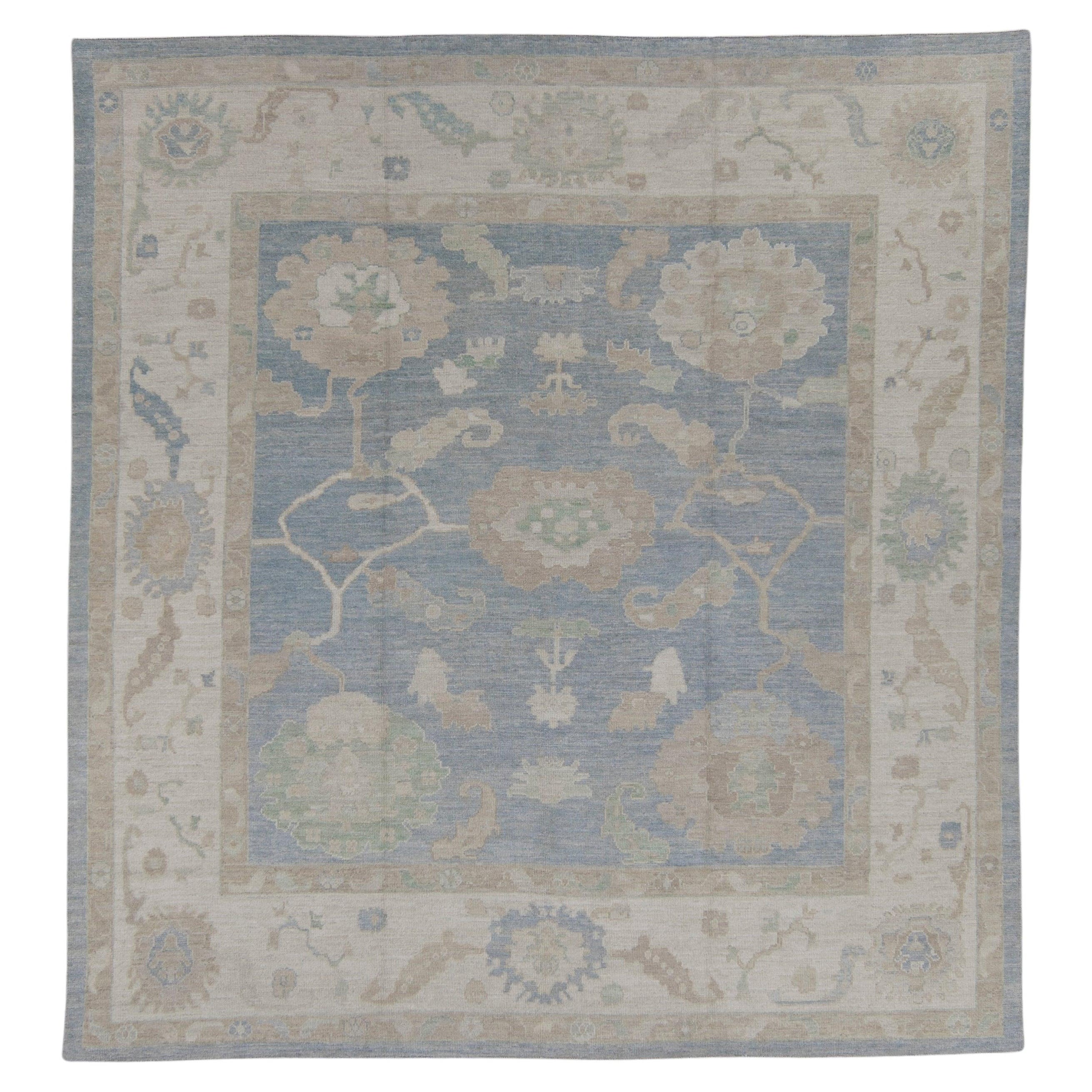 Square Turkish Oushak Rug 9'10" x 10'6" #11595
