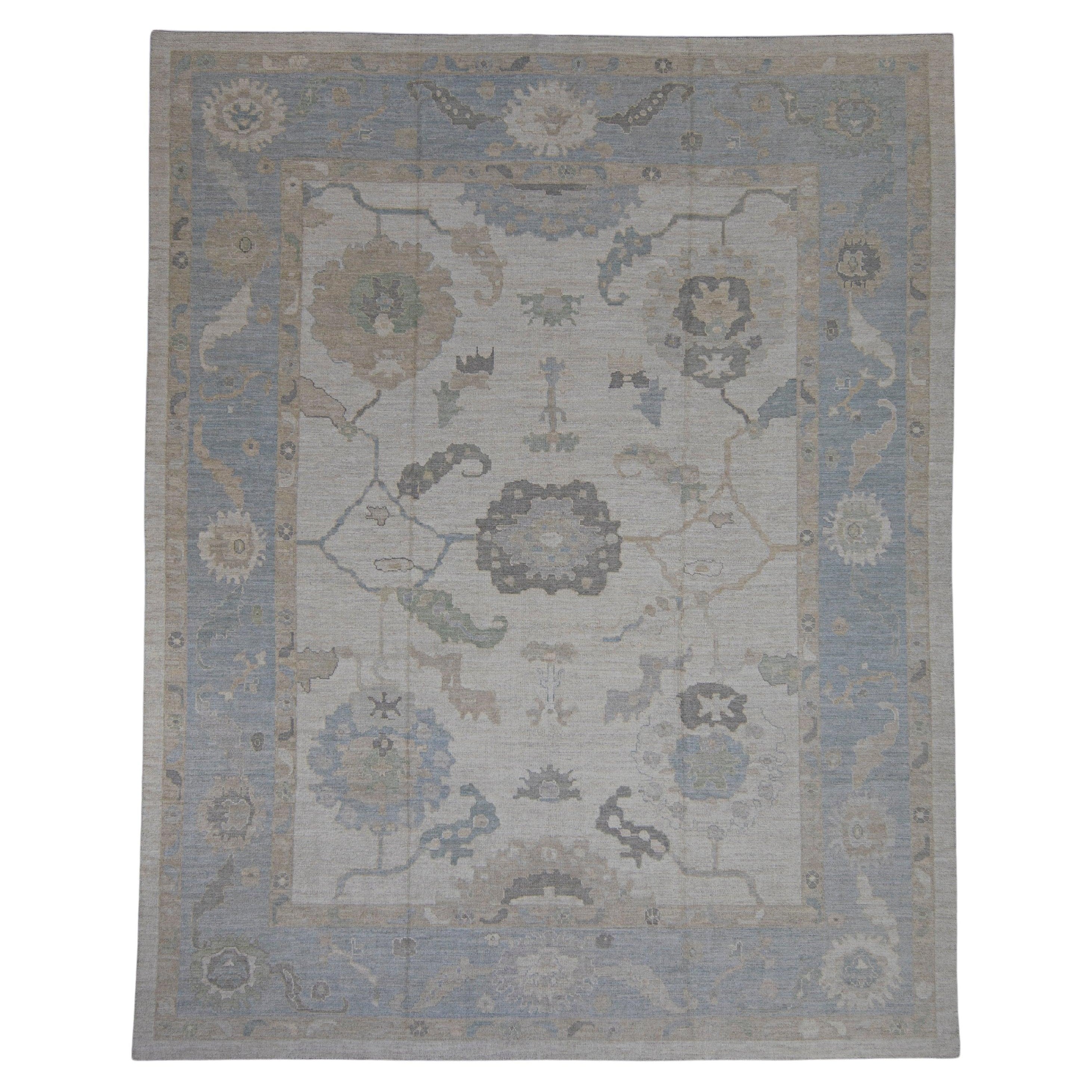 Turkish Oushak Rug 12'5" x 15'7" #11587