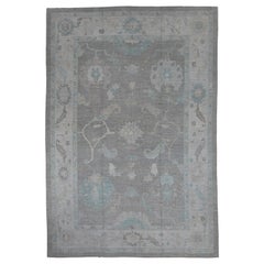 Turkish Oushak Rug 12'4" x 18' #11723