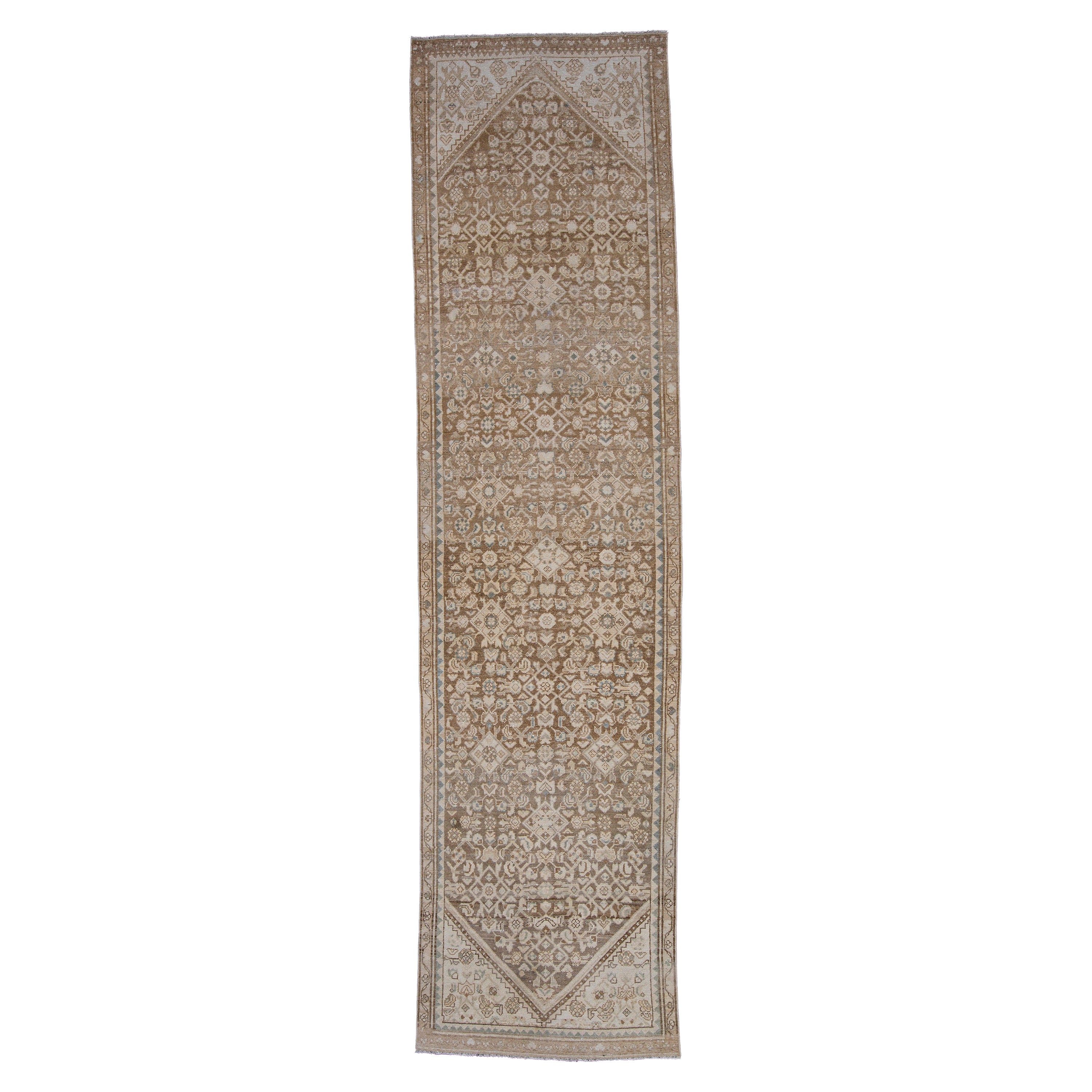 Turkish Vintage Anatolian Rug 3' x 11'8" #5004
