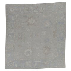 Square Turkish Oushak Rug 10'1" x 10'10" #11710