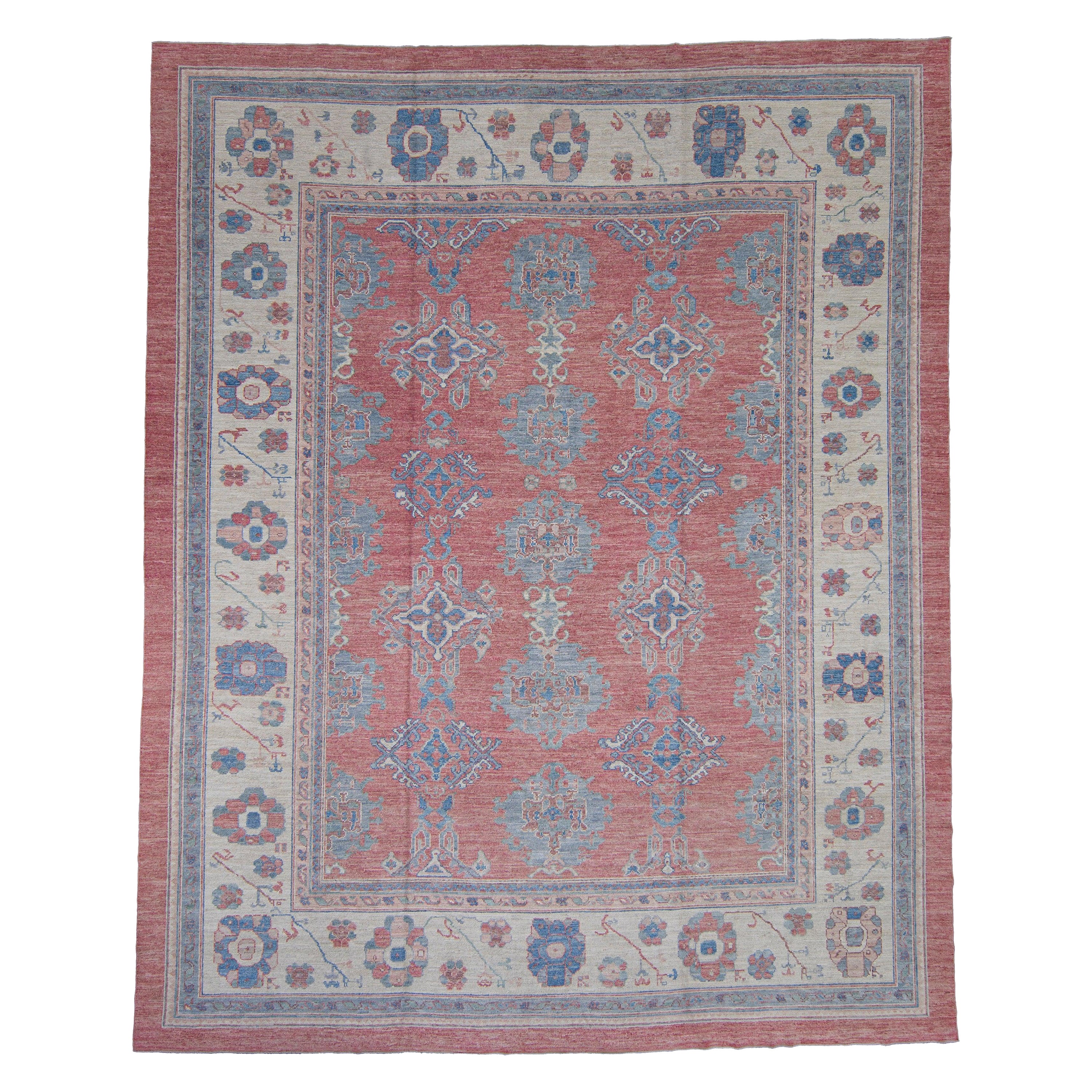 Turkish Oushak Rug 12'6" x 15'6" #2347