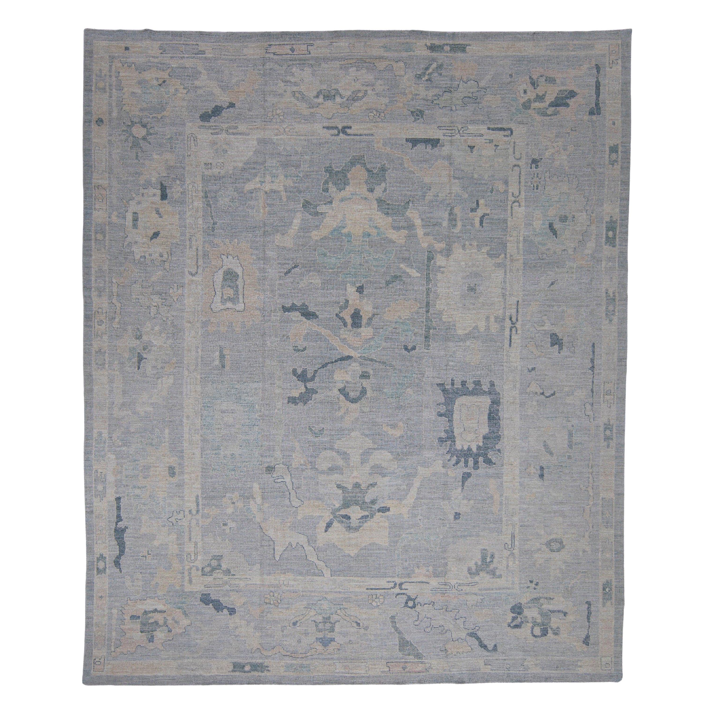 Turkish Oushak Rug 12'6" x 14'10" #7558