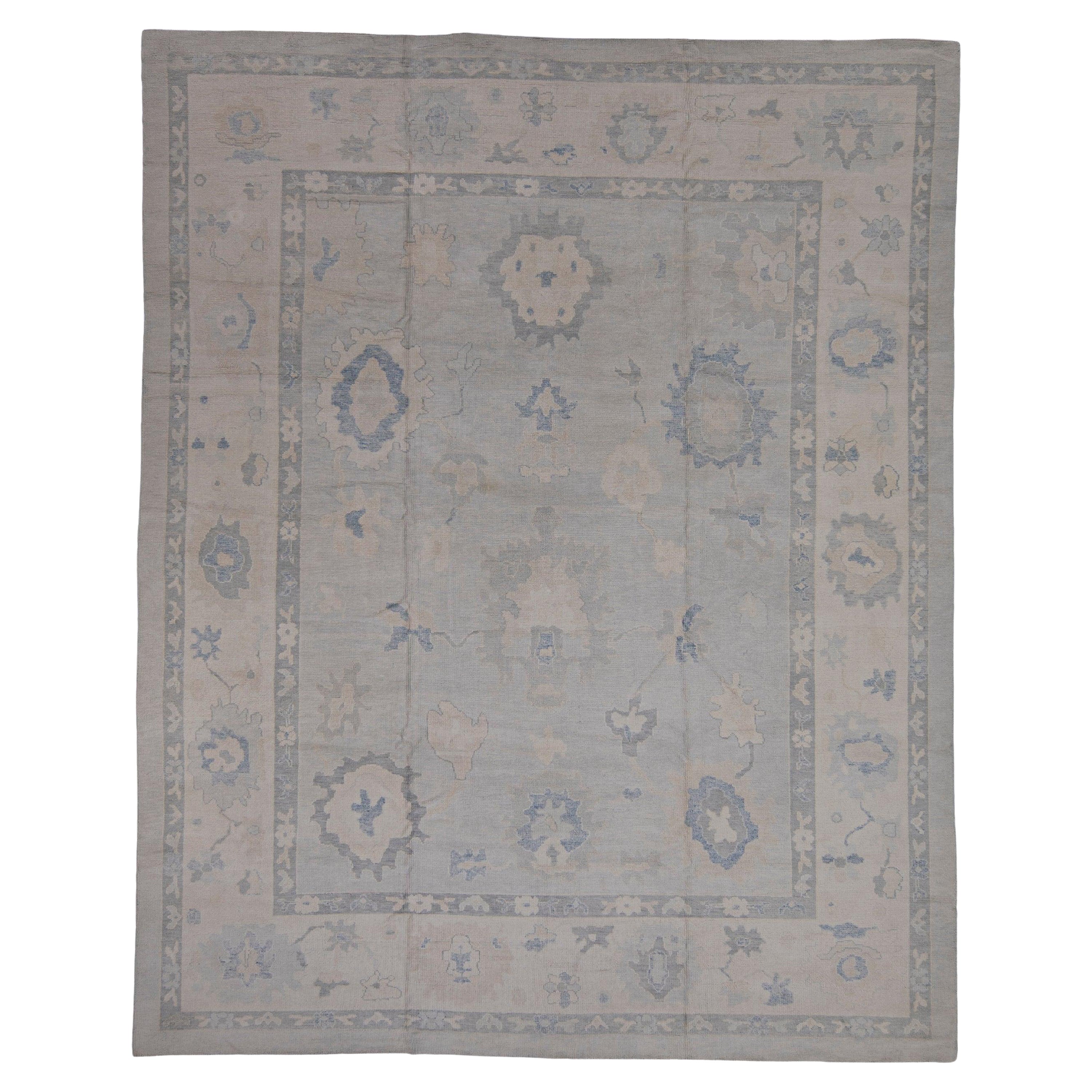 Turkish Oushak Rug 12'3" x 15'2" #7294