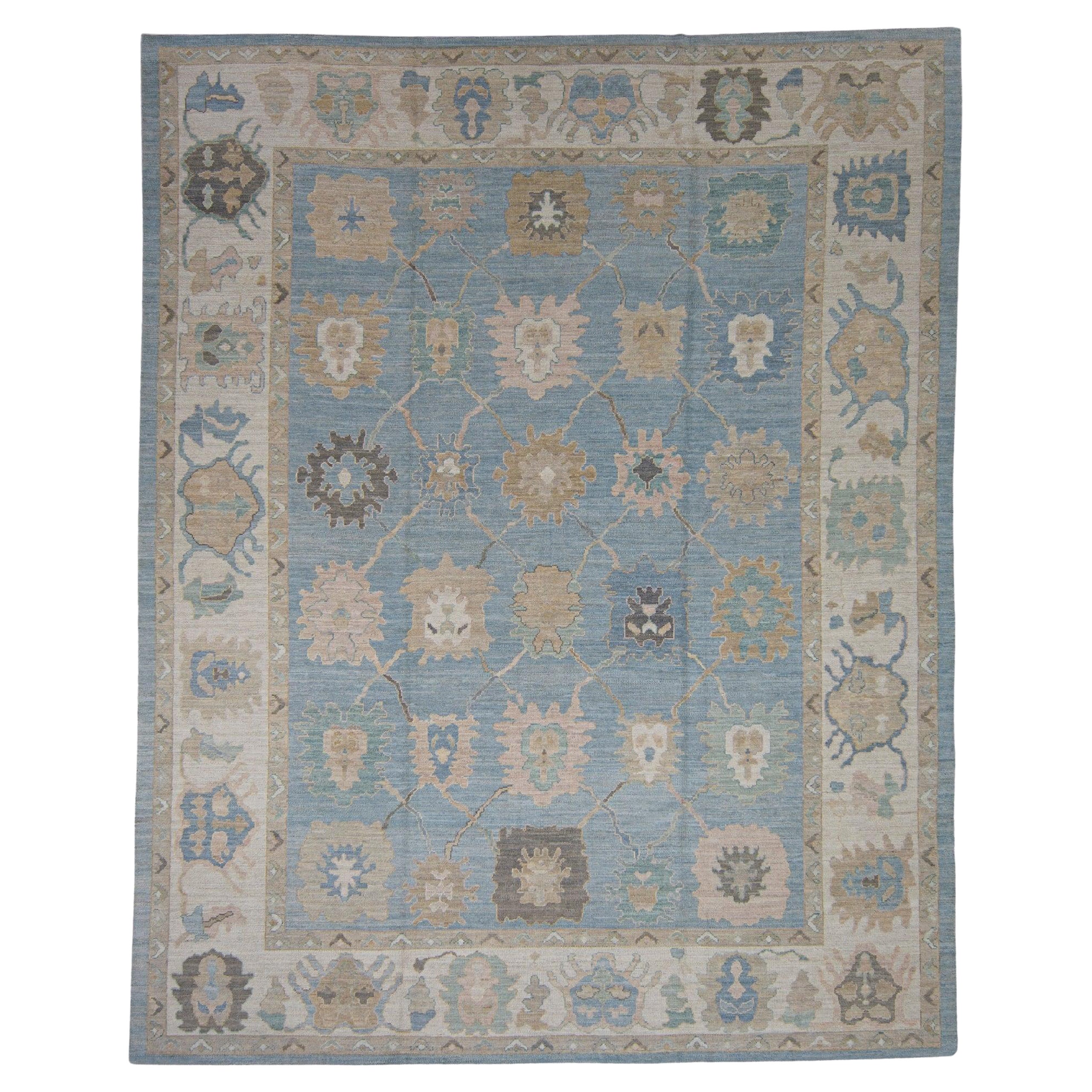 Turkish Oushak Rug 12'1" x 15'1" #6696