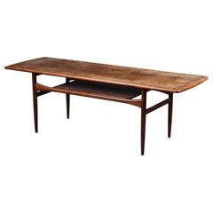 Highly Figured Brazilian Rosewood Coffee Table by Robert Christiansen