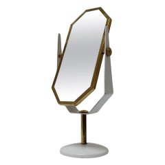 Small Midcentury Table Mirror, Germany, 1970s