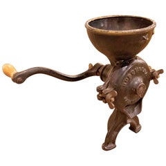 1950s Husqvarna Brand Iron Grinder with Swiss Table Anchor