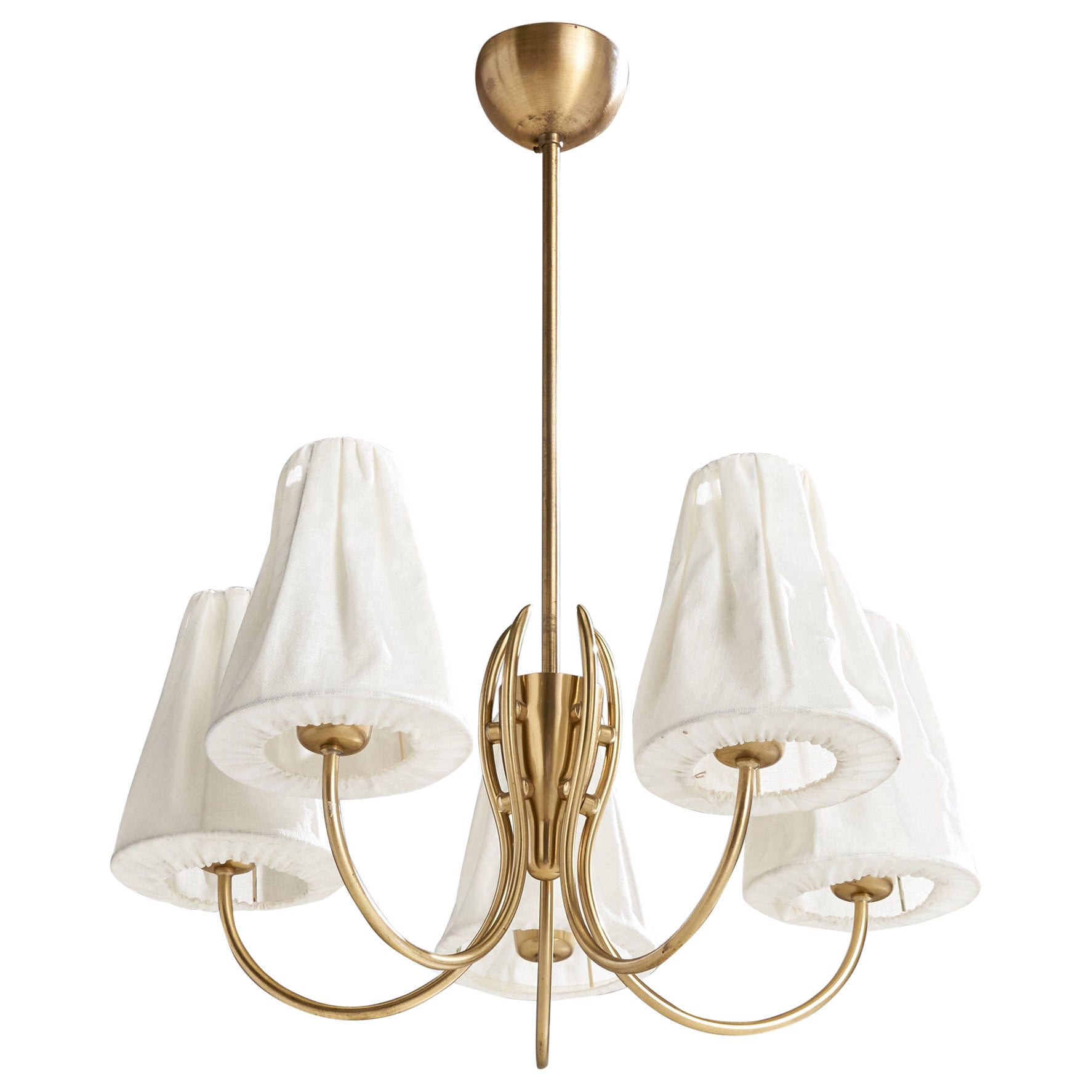 Itsu, lustre, laiton, tissu, Finlande, années 1940