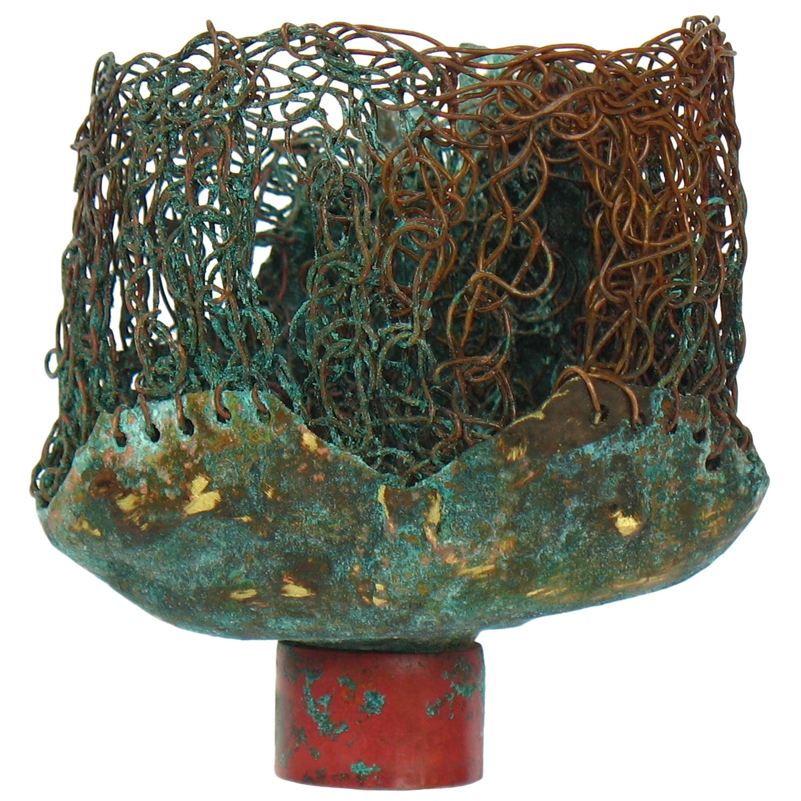 Kieta Jackson "Arte Factum" Brass and Copper Sculpture, 2015  For Sale