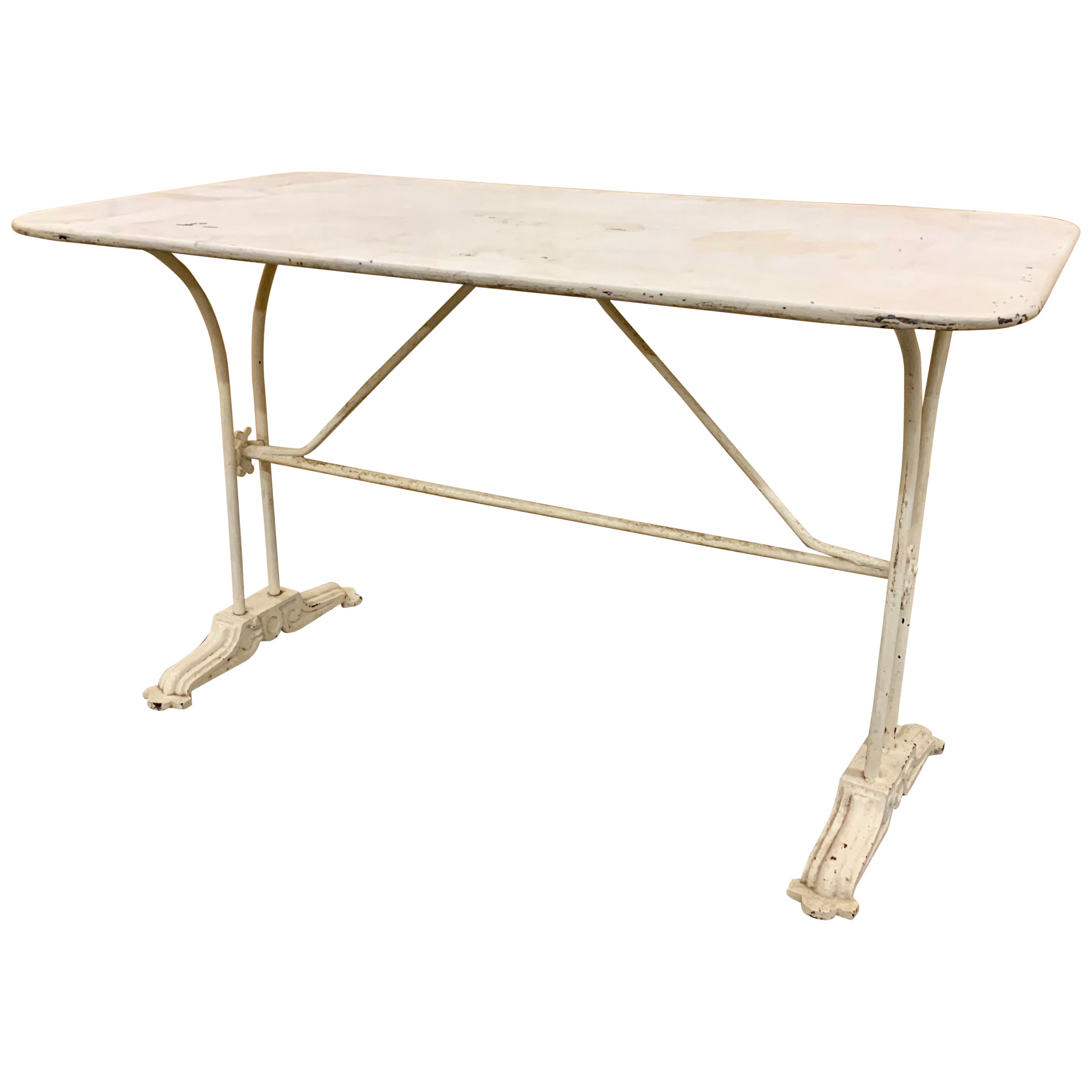 Antiker französischer Gartentisch - Cafétisch
