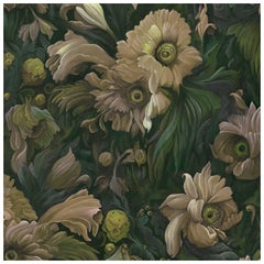 Carta da parati UMBRA - Verde
