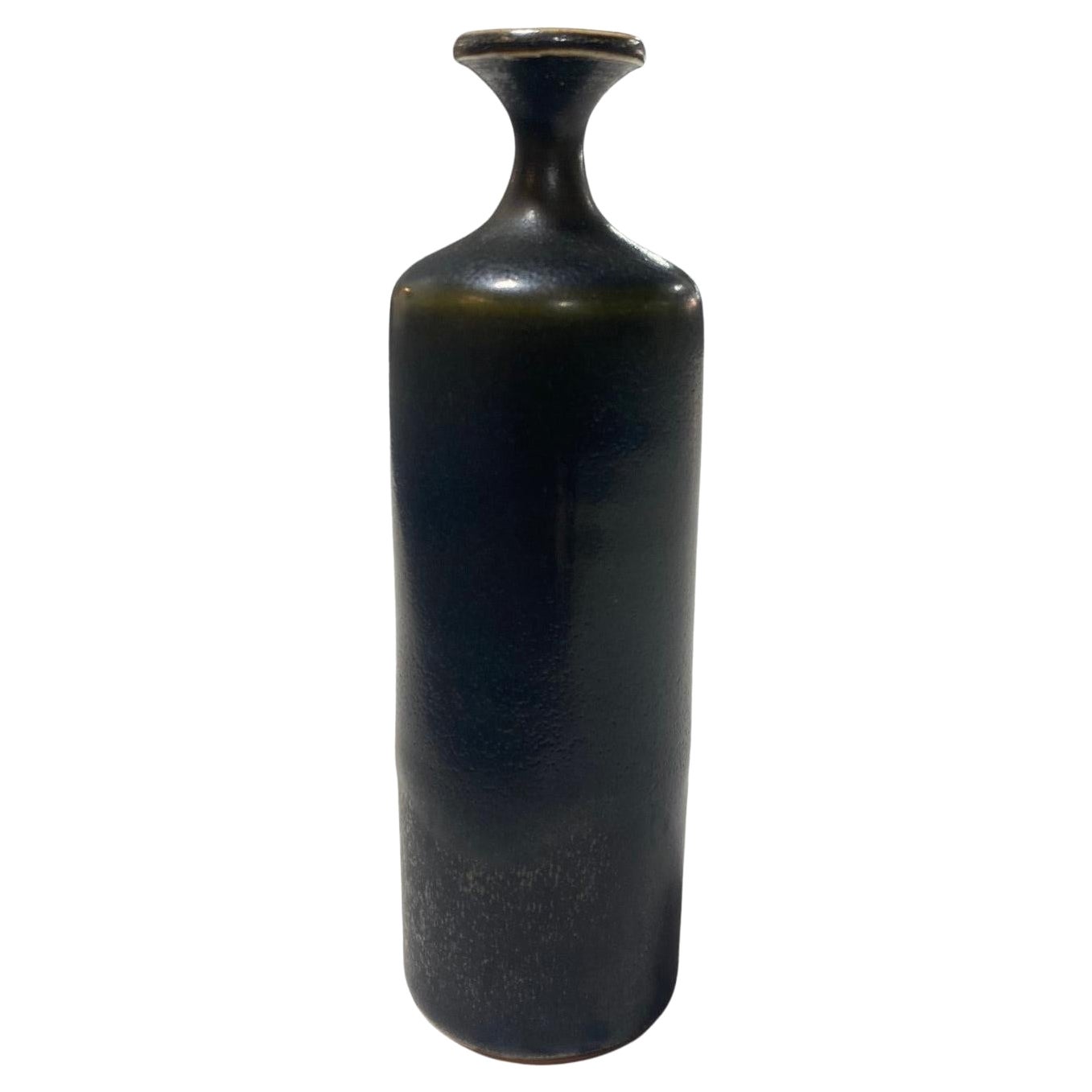 Vaso scandinavo svedese di metà secolo firmato da Rolf Palm per Mölle Sweden