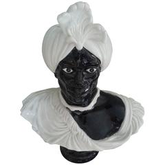Italian 1950s Blackamoor Vase in Ceramic 11