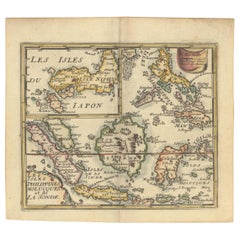 1692 Jacq. Peeters Map: East Indies, Indonesia, Japan, Philippines and Singapore