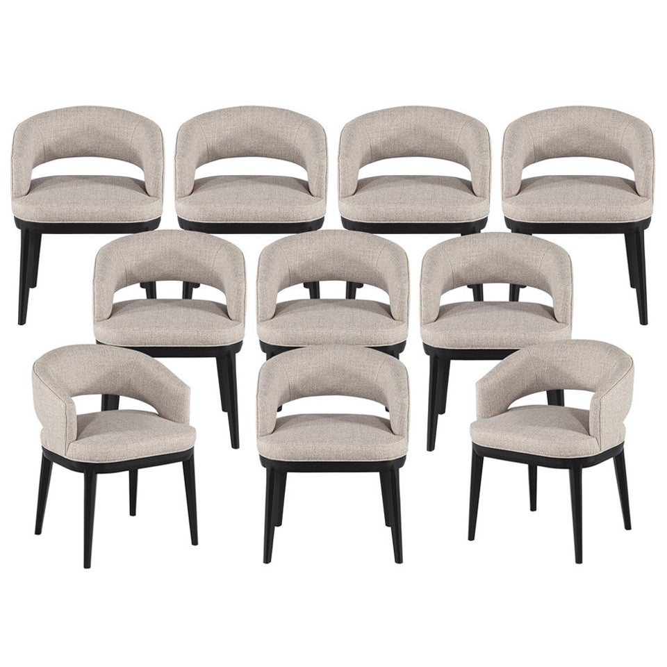 Set di 10 sedie da pranzo moderne su misura - Aalto+Aalto by Carrocel