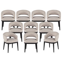 Set di 10 sedie da pranzo moderne su misura - Aalto+Aalto by Carrocel