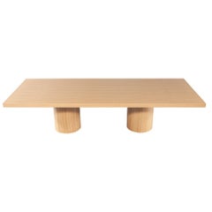 Tavolo da pranzo moderno personalizzato in Oak con finitura Nature
