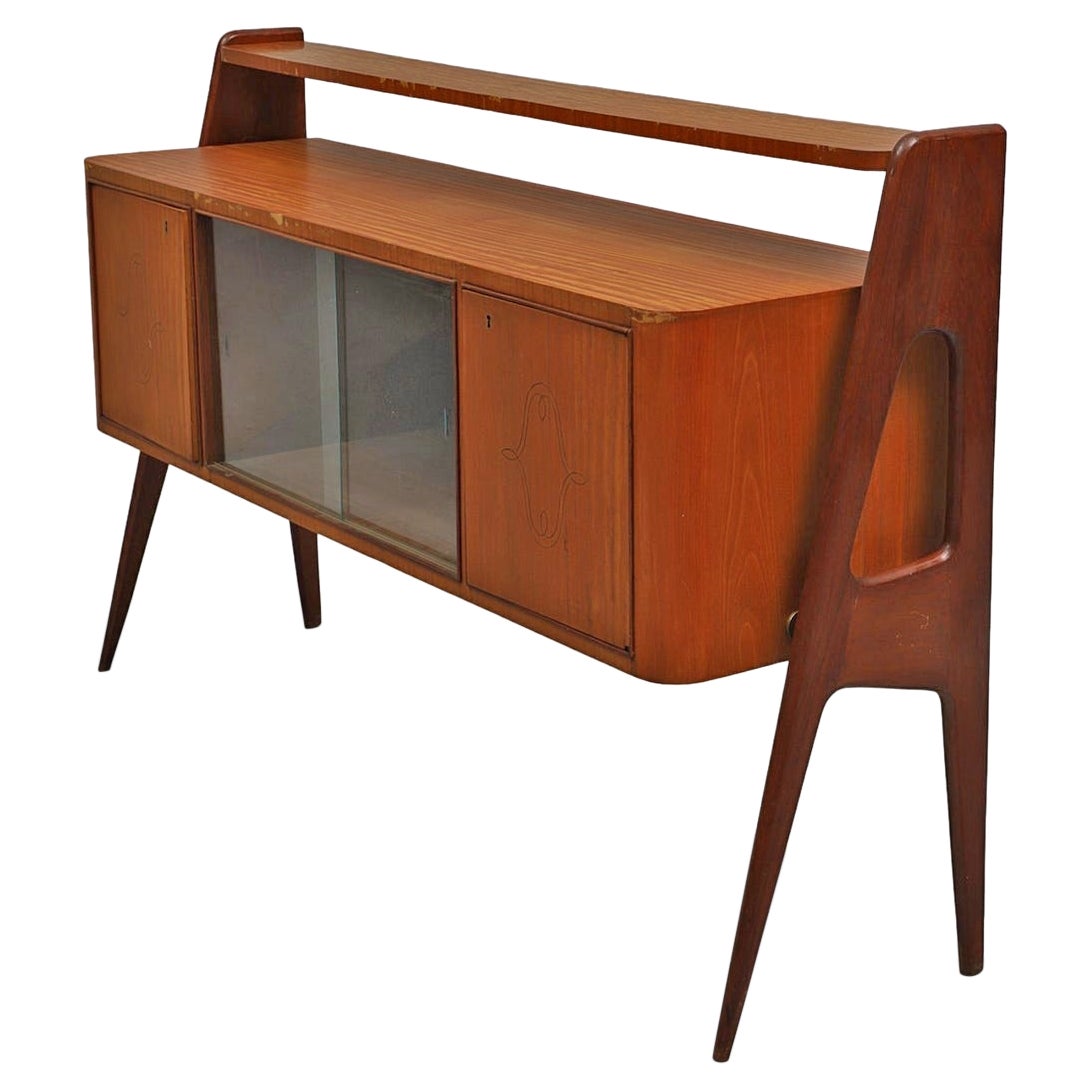 1950s Italian Atomic Sideboard in the Manner of Vittorio Dassi