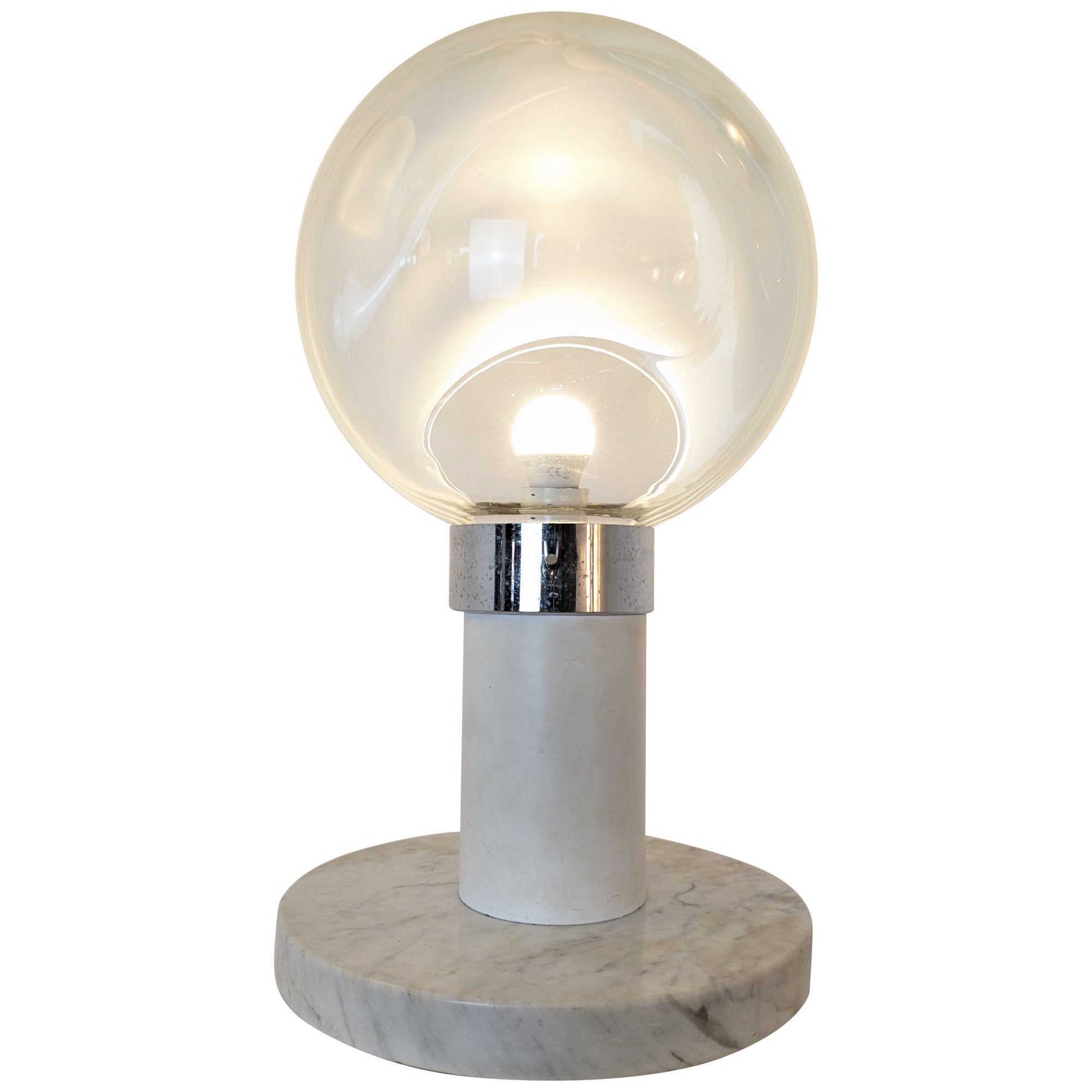 "Membrane" Murano glass table lamp by Tony Zuccheri for Venini, italy