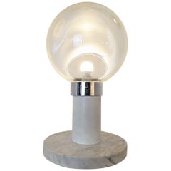 Lampada da tavolo in vetro di Murano "Membrane" di Tony Zuccheri per Venini, Italia