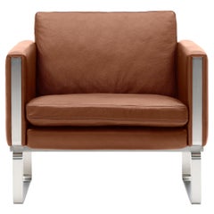 Hans J Wegner 'CH101' Loungesessel aus Thor-Leder für Carl Hansen & Sohn