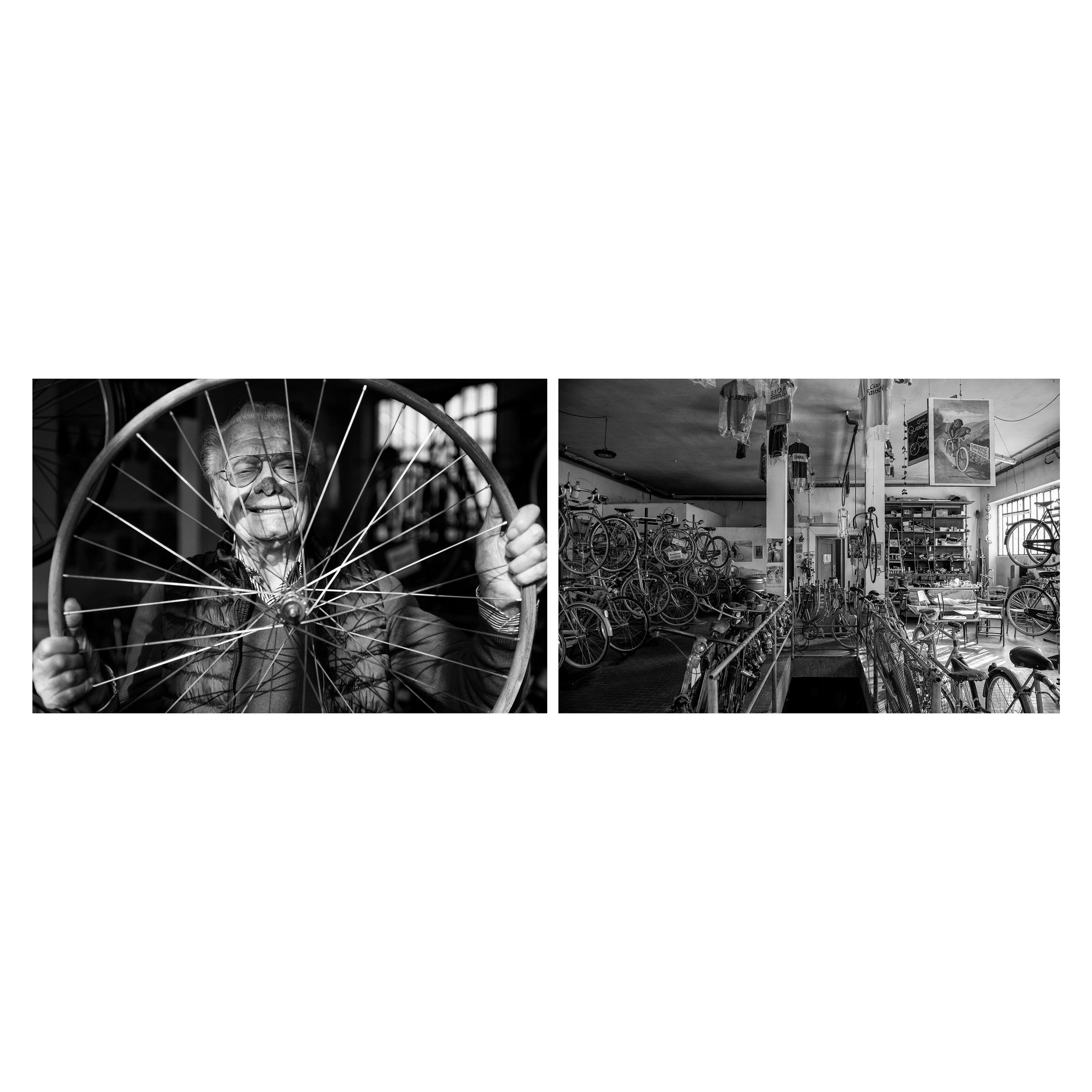 Fotografía de bicicletas italianas