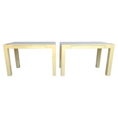 Lacquer Nightstands Set of 2