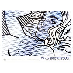 Original Poster Roy Lichtenstein Exhibition at the Fundación Juan March, 2007
