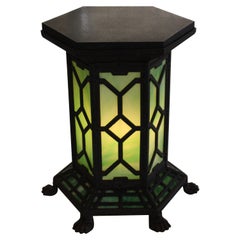 Arts and Crafts Lighted Table Lamp Attrib. to Bradley & Hubbard