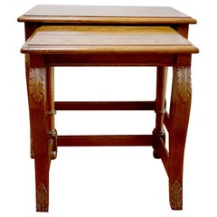 A set of 20th Century Nesting Tables