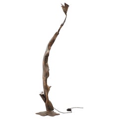 Lampada da terra Salvino Marsura - Italia, anni '70, due disponibili