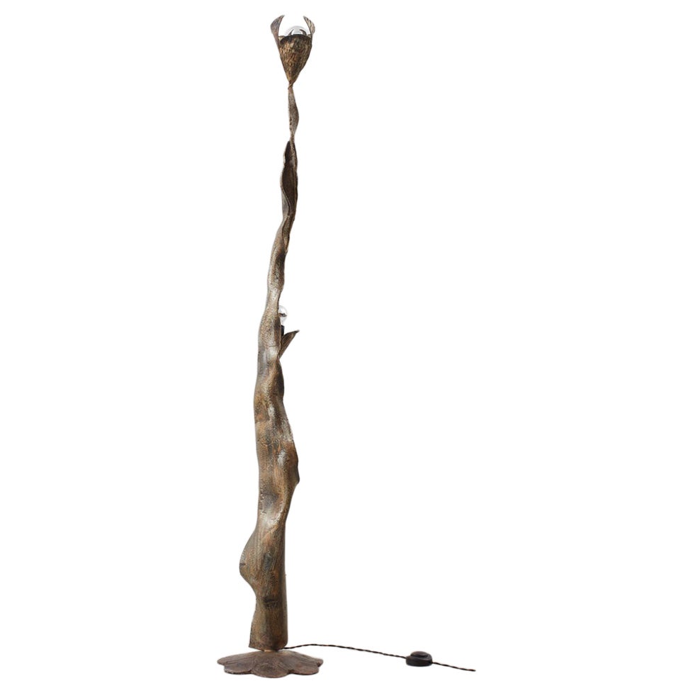 Lampada da terra Salvino Marsura - Italia, anni '70, due disponibili