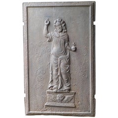 Antique 17th Century Jezus Fireback
