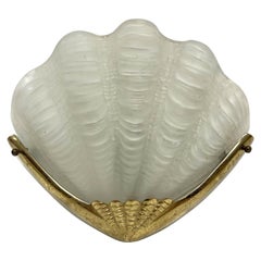 1930s Art Deco Shell Wall Light