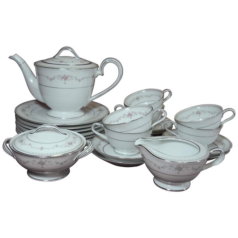 Noritake china top patterns 1950s
