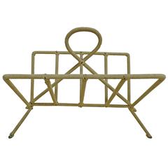 French Mid-Century Magazine Stand from the Circle of Jean Royère 4