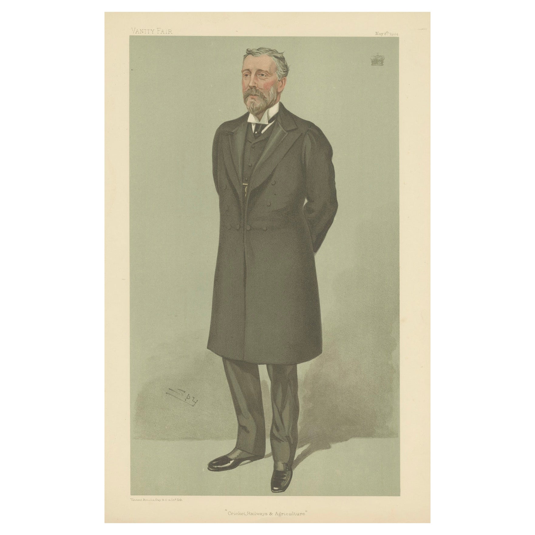 L'homme de la Renaissance : Sir Alfred Cooper - Médecine, cricket et commerce, Vanity Fair en vente