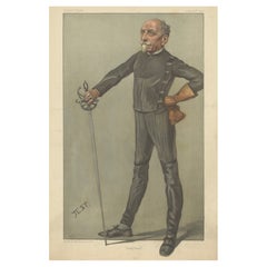 Master of the Blade : Alfred Hutton, The Fencing Historian, Vanity Fair 1903